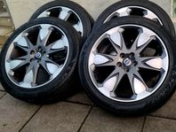 19" Volvo Erakir fälgar med bra sommardäck till XC70