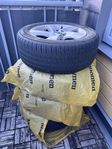 Sommardäck med fälgar 16,5 tum till VW Passat 1,4 Variant