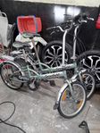 2st Greenfield 20tums hopfällbara cyclar