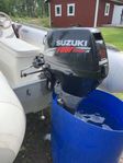 Suzumar RIB 350 med jockey-säte, 15 HK Suzuki