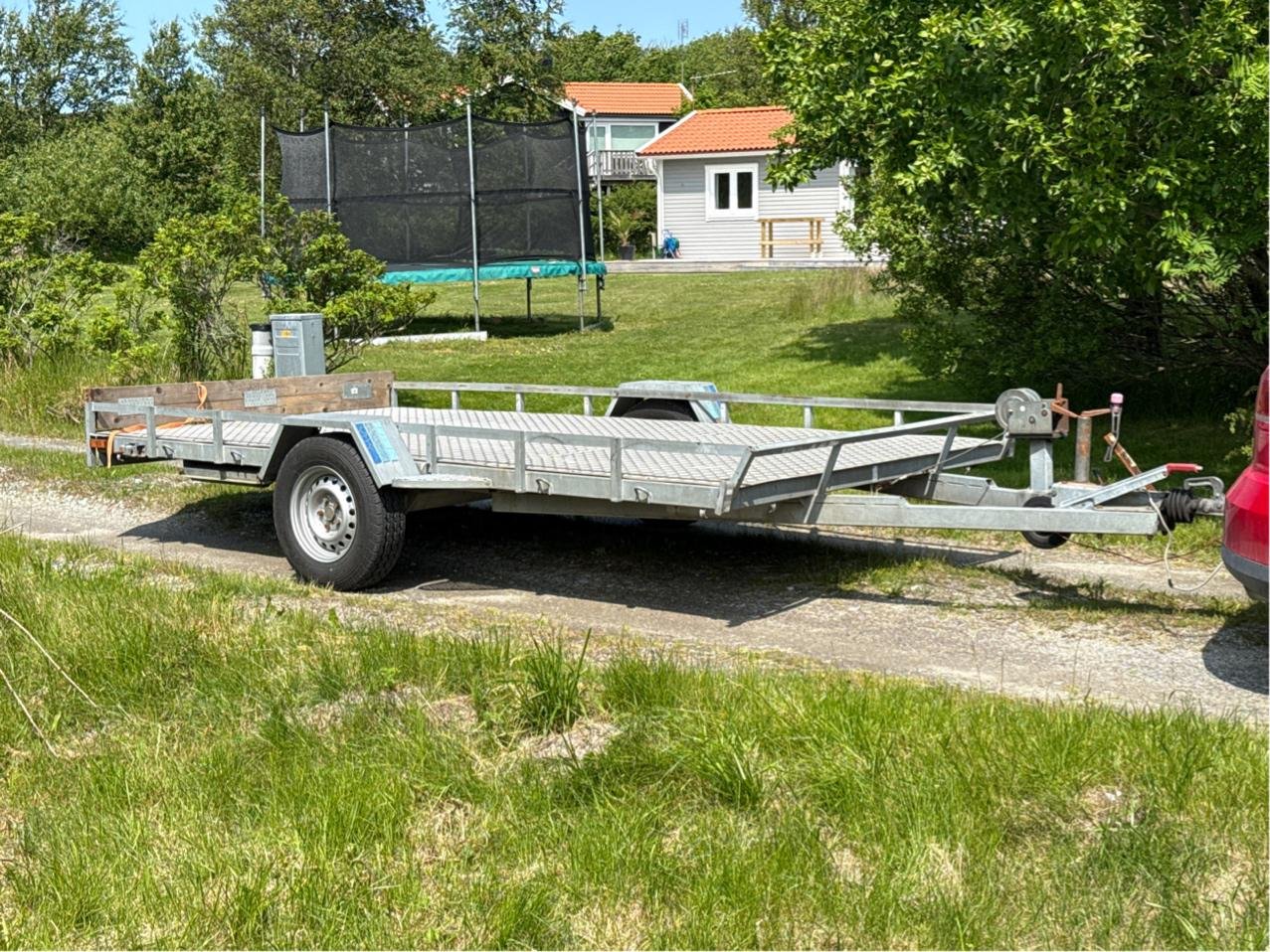Bil transport 1200kg lastvikt