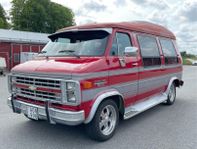 Veteranbil Chevrolet G20, nybesiktigad samt skattebefriad!