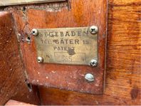 Segebadenjolle i mahogny