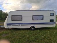 Hobby 560 kmfe -07 AC Jättefin barnkammarvagn