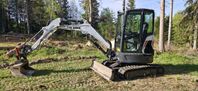 Bobcat E27Z 2021 Nyserv 3St Redskap Endast 600 tim!