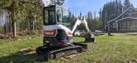 Bobcat E27Z 2021 Nyserv 3St Redskap Endast 600 tim!