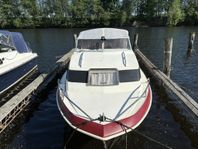 Motorbåt med tillhörande 80-trailer