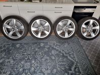 Audi original 18" fälgar med sommardäck – 245/40 R18 (5x112)