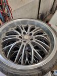 20tum saab fälgar  slotmags 4×100 opel mm
