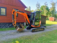 Minigrävare 2700kg powertillt 