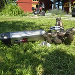 Dominator R exhaust system