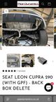 Pipe dynamics Seat Leon cupra 290 BACK BOX DELETE