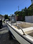Styrpulpet med Evinrude 35HK