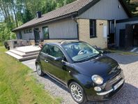 Fiat 500Cab lågmil nybes u.a!