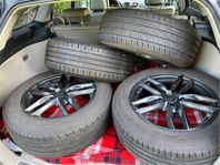 4 st helt nya GH Edition “Brilliant Grey” 16” fälgar/däck