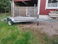 Släpvagn, före detta skyltvagn från vägverket