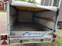 Aluminium släp med tipp