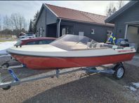 Pioner 4,2 m – Yamaha 40 hk, elstart/tilt & trailer