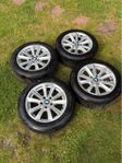 Sommarhjul 225/55 R17 på BMW aluminiumfälg