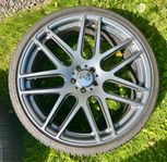 22 tum fälgar + däck 255/30/r22
