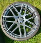 22 tum fälgar + däck 255/30/r22