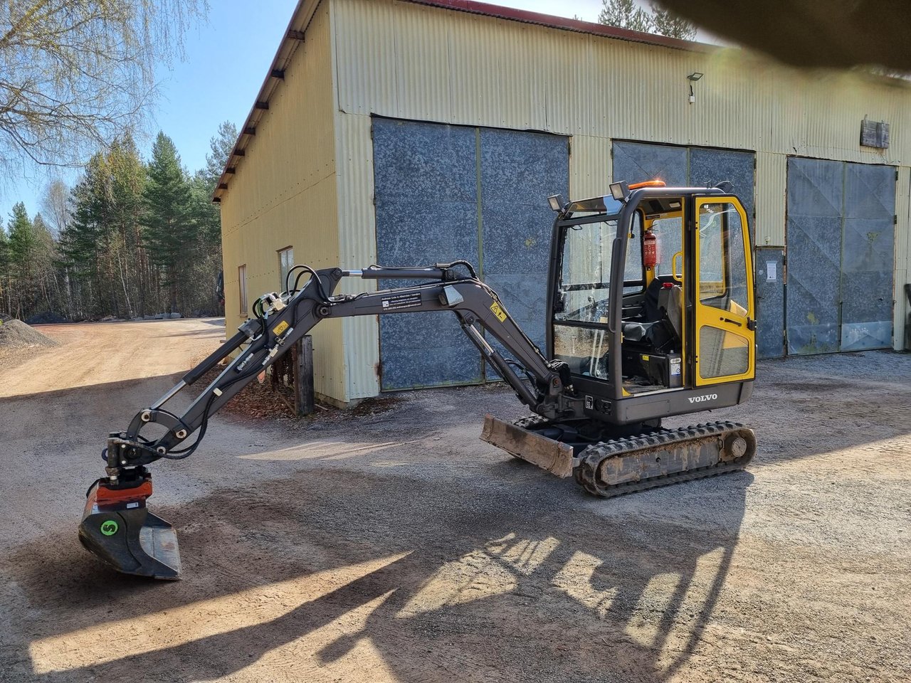 Minigrävare Volvo EC 20B 2 to...