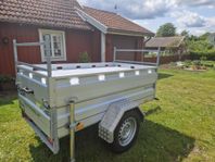 Släpvagn med kåpa aluminium HAPERT