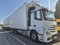 Mercedes Actros 2551 kylbil med släp 