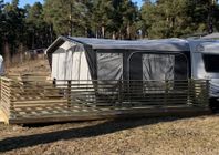 Förtält Dorema royal 350. A-mått 1000-1025