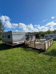 Husvagn med plats på Bolviks camping