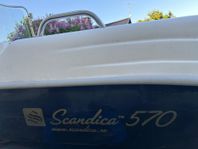 Scandica 570 med mariner 60 hk fyrtakt + stabil 80 trailer