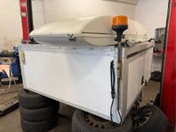 Flaklock / arbetskåpa till Toyota Hilux – med Packline box, 