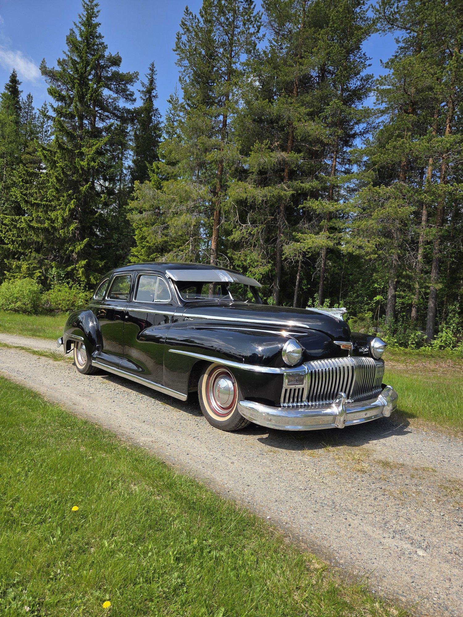 DeSoto Custom Sedan 3.9 Tip-Toe Shift, 111hk, 1947