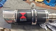 Hayabusa gen 2 " Black Widow helsystem 4-1"