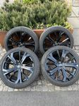 Volvo Black Edition 21 tums fälgar med sommardäck