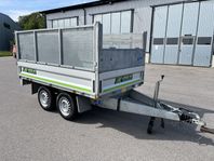 Varian Tippsläp med nätgrindar - begagnat