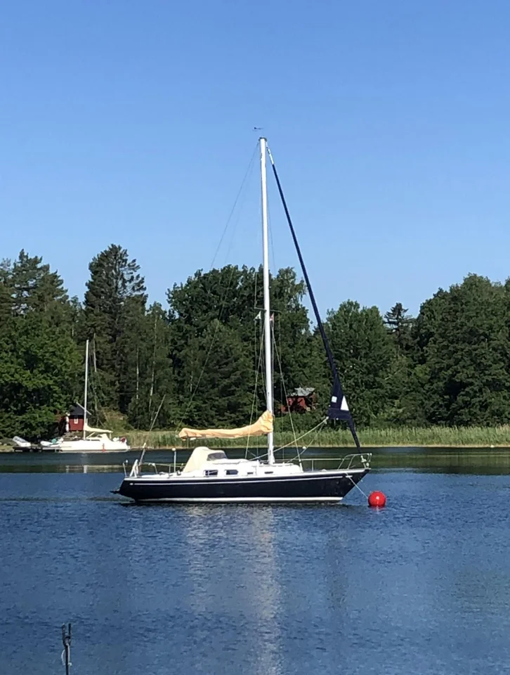Shipman 28 med nya segel image