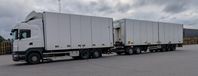 skåpekipage kylbil och dolly+trailer 