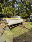 Ockelbobåt Vintage med Mercurymotor