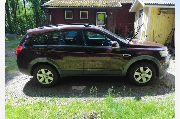 CHEVROLET Captiva RÖD PERSONBIL Regnr BYD028 Första registre