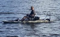  Kajak, Feelfree Lure 11.5 - Elmotor i aktern samt Ekolod