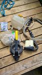  whaler länspump,  expansiontank, lanterner, vhf sladd mm