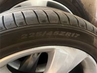 Däck med fälg Opel