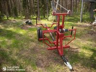Atv skogsvagn.timmervagn