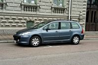 Mkt välvårdad å fin Peugeot307 1.6 utan rost/Nybesikt&skatt
