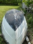 Trissgiggen segeljolle med Yamaha 4 hk