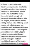 Kärcher Textilvårdsmaskin