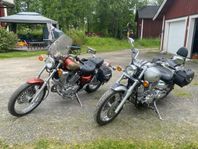 Yamaha Virago 535 + Dragstar xvs 1100