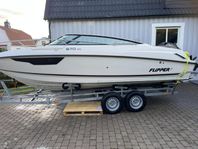 Flipper 670 DC-2014 Mercury 200 HK 204 motortimmar