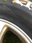 Alu Fälg med däck 225/55R17
